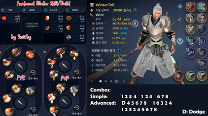 Билд Мастер Меча в Black Desert Mobile
